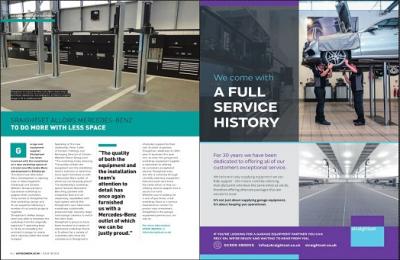 Straightset featured in Scotts Auto Scene - issue 150