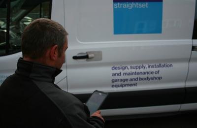 Garage Equipment Service Contracts with Straightset