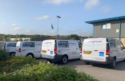 Straightset adds to their fleet of vans