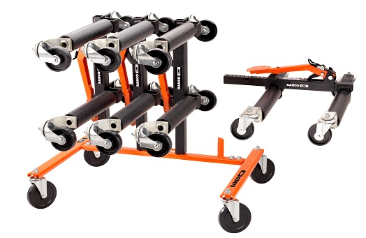 Bahco Car Skate Set + Storage Rack Deal